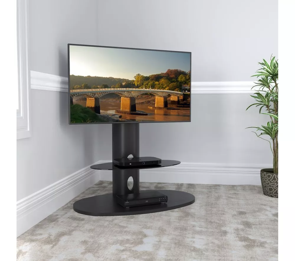 AVF Chepstow 930 FSL930CHEB TV Stand with Bracket - Black