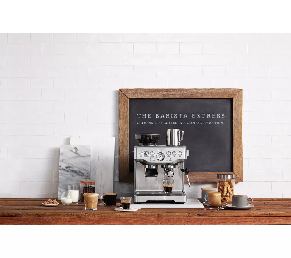 SAGE The Barista Express BES875 Bean to Cup Coffee Machine - Stainless Steel - Image 9