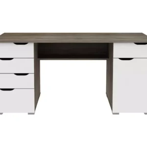 ALPHASON Kentucky Desk - Gloss White