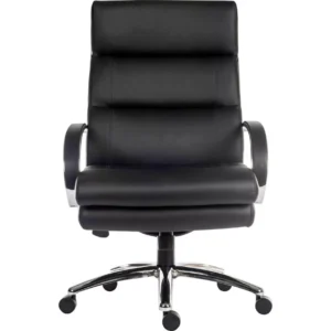 TEKNIK Samson Faux-Leather Tilting Executive Chair - Black