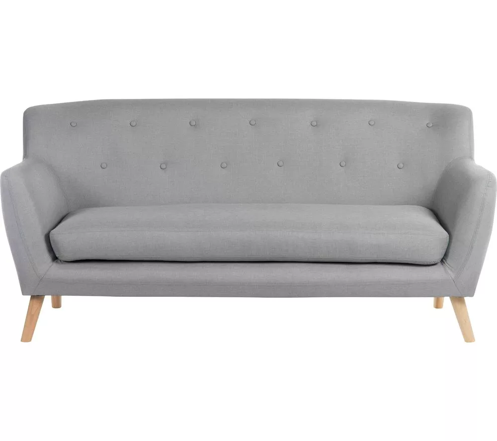 TEKNIK Skandi Fabric Sofa - Grey