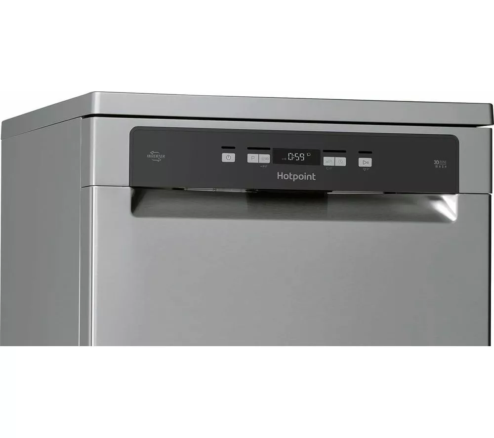 HOTPOINT HFC 3C26 WC X UK Full-size Dishwasher - Inox