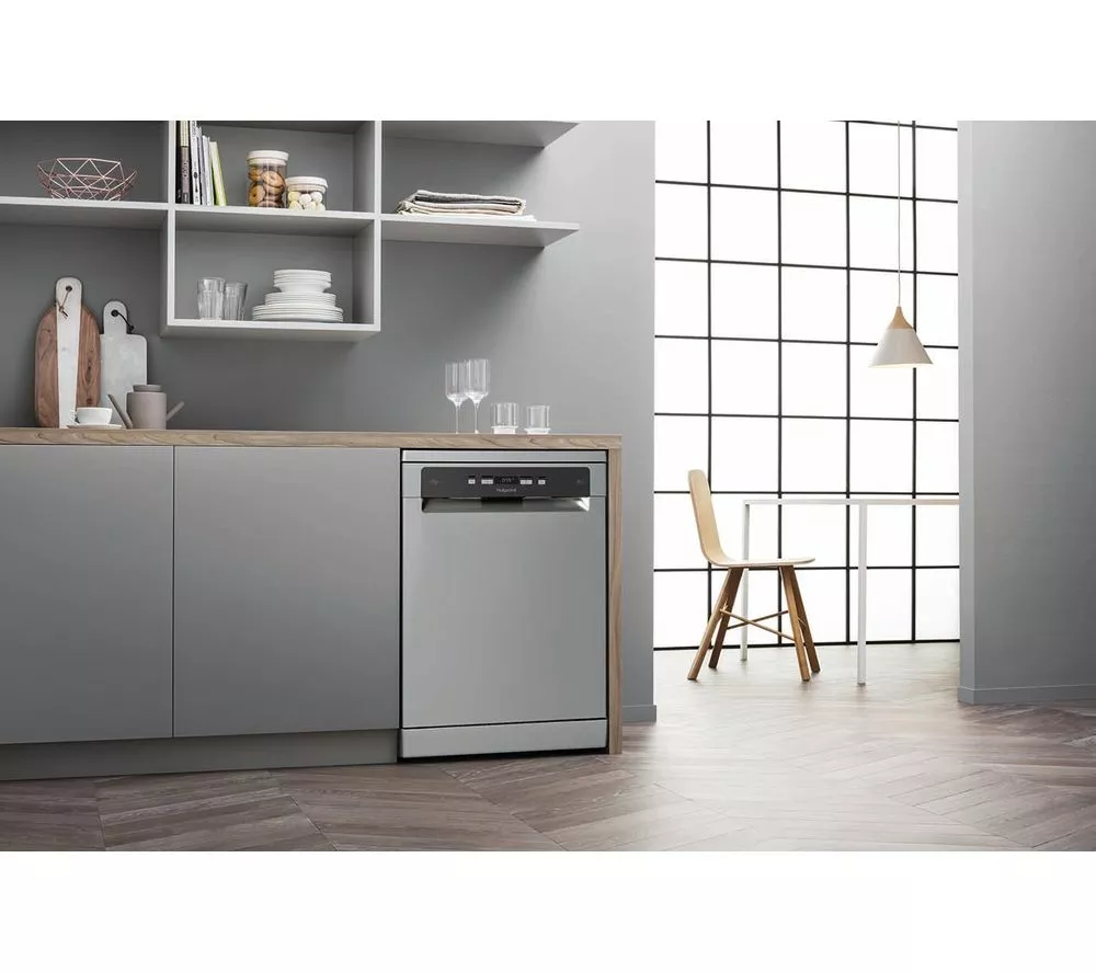 HOTPOINT HFC 3C26 WC X UK Full-size Dishwasher - Inox