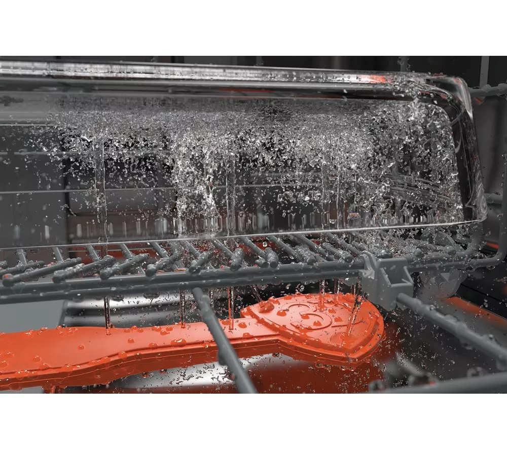 HOTPOINT HFC 3C26 WC X UK Full-size Dishwasher - Inox