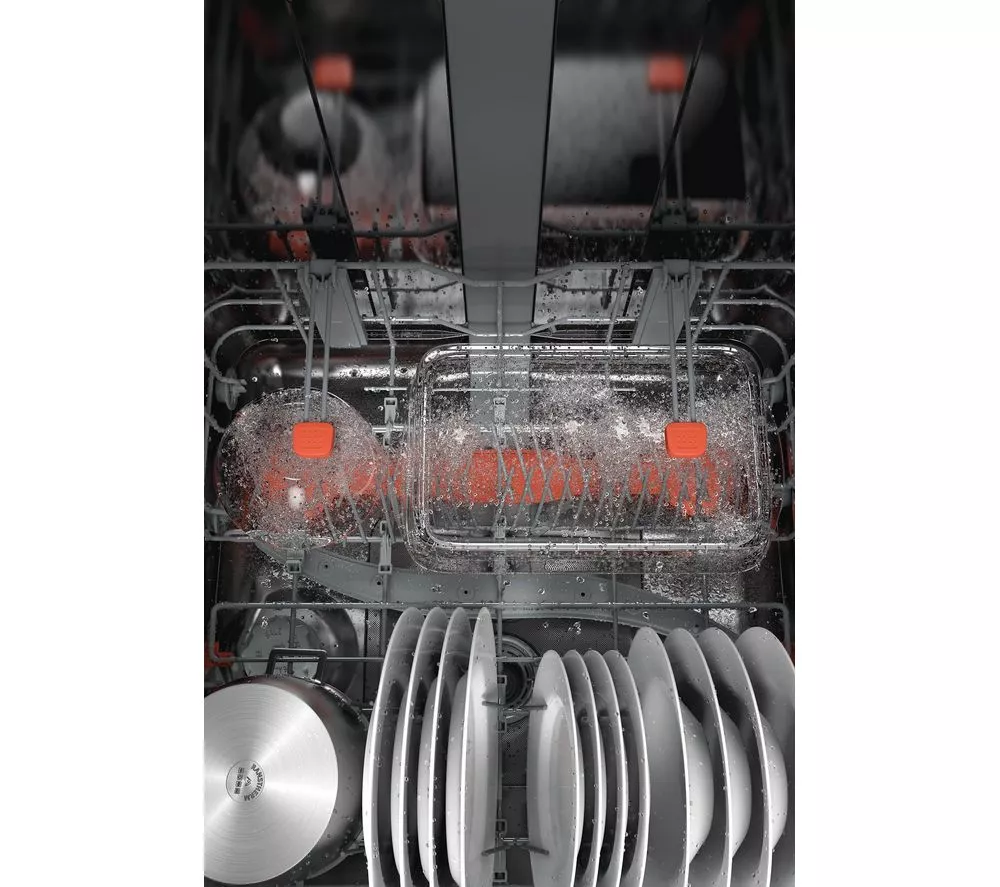 HOTPOINT HFC 3C26 WC X UK Full-size Dishwasher - Inox