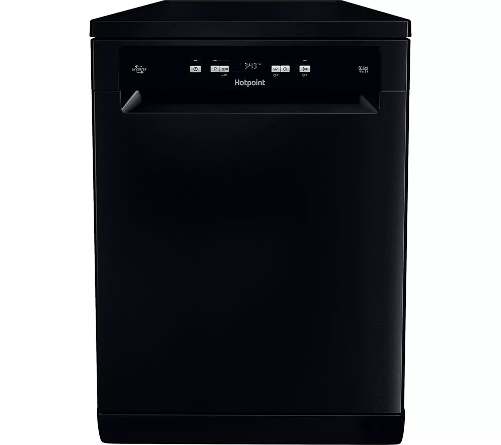 HOTPOINT HFC 3C26 WC B UK Full-size Dishwasher - Black