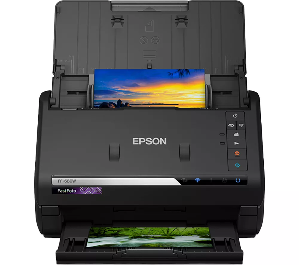 EPSON FastFoto FF-680W Photo Scanner