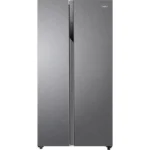 HAIER HSR3918ENPG American-Style Fridge Freezer - Silver