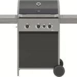 TOWER Stealth 3000 T978501 Portable 3 Burner Grill Gas BBQ - Black