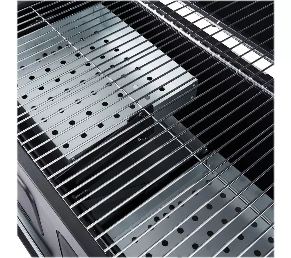 TOWER Ignite Duo XL T978510 Grill Charcoal BBQ - Black - Image 3