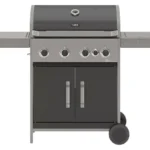 TOWER Stealth 4000 T978502 Portable 4 Burner Grill Gas BBQ - Black