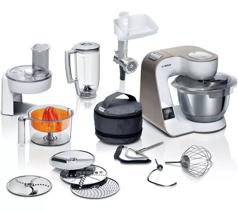 BOSCH CreationLine Serie 4 MUM5XW40G Stand Mixer – Champagne