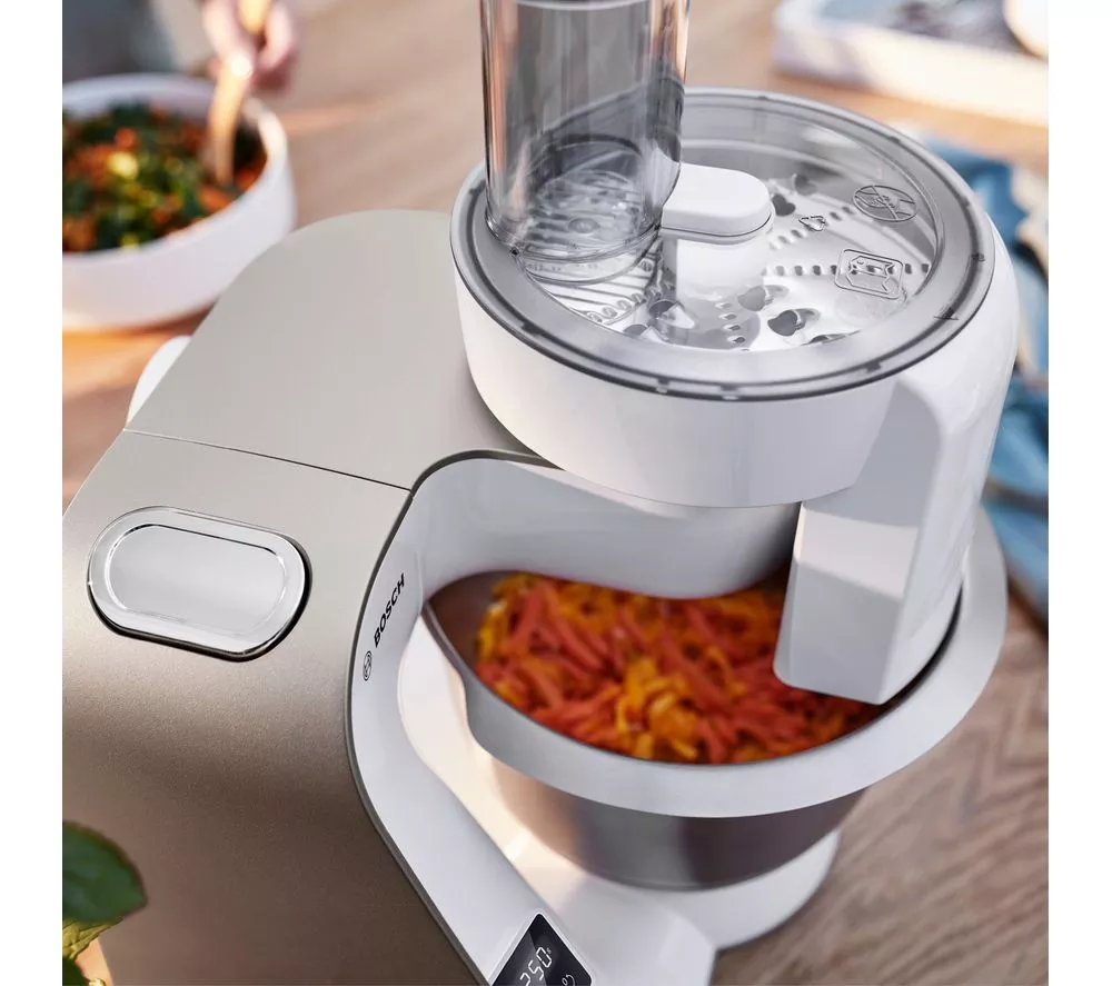 BOSCH CreationLine Serie 4 MUM5XW40G Stand Mixer – Champagne