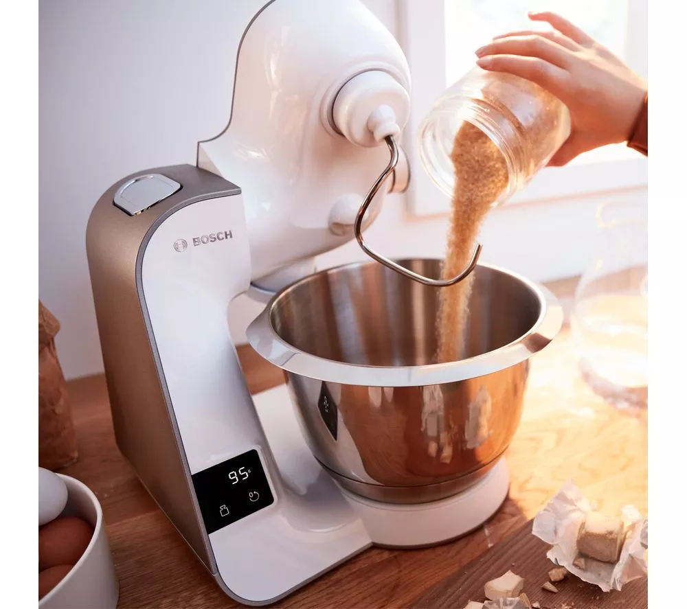 BOSCH CreationLine Serie 4 MUM5XW40G Stand Mixer – Champagne