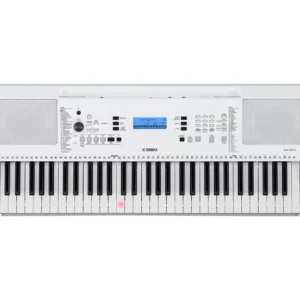 YAMAHA EZ-300 Electronic Keyboard - Silver White