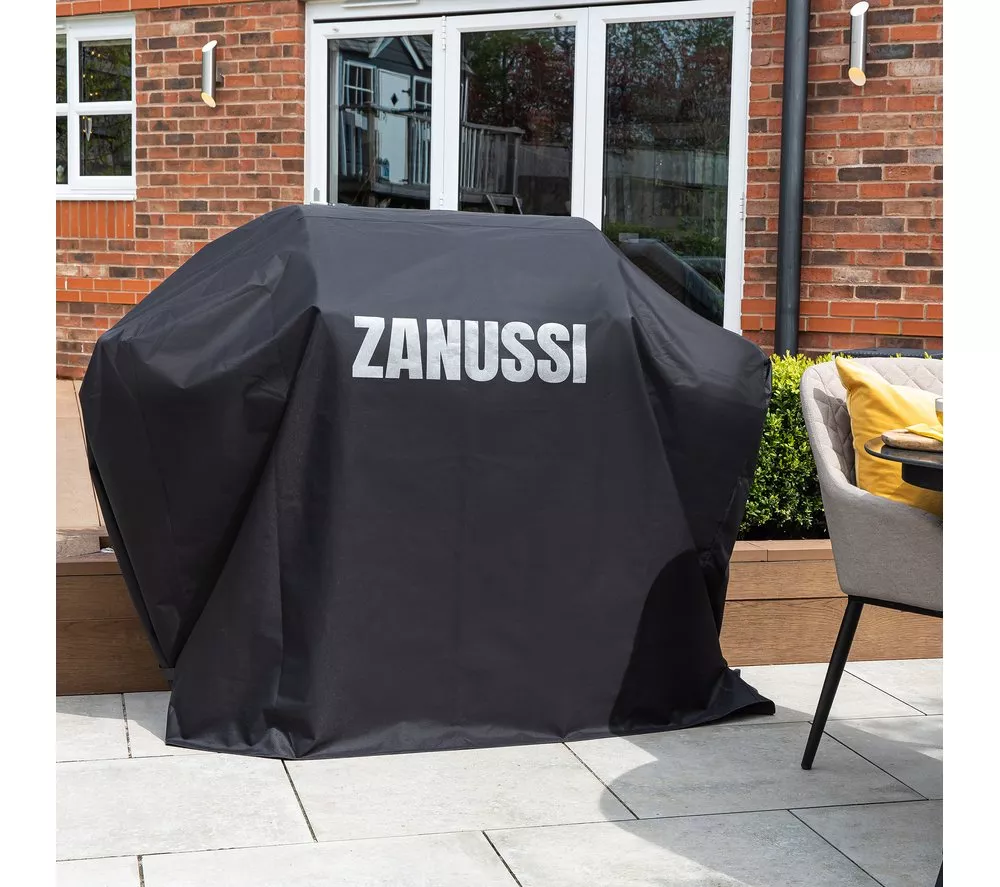 ZANUSSI ZGBBQ4B01-C 4 Burner Grill Gas BBQ - Black - Image 10