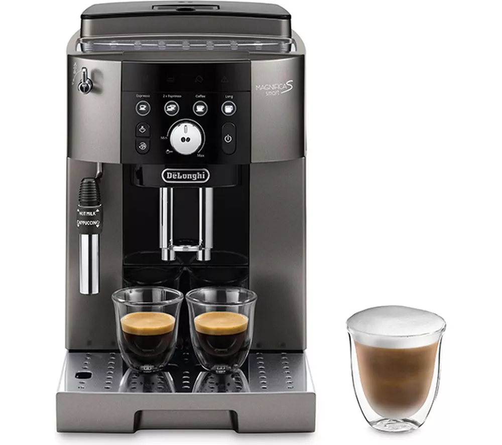 DELONGHI Magnifica S ECAM250.33.TB Bean to Cup Coffee Machine - Titanium Black