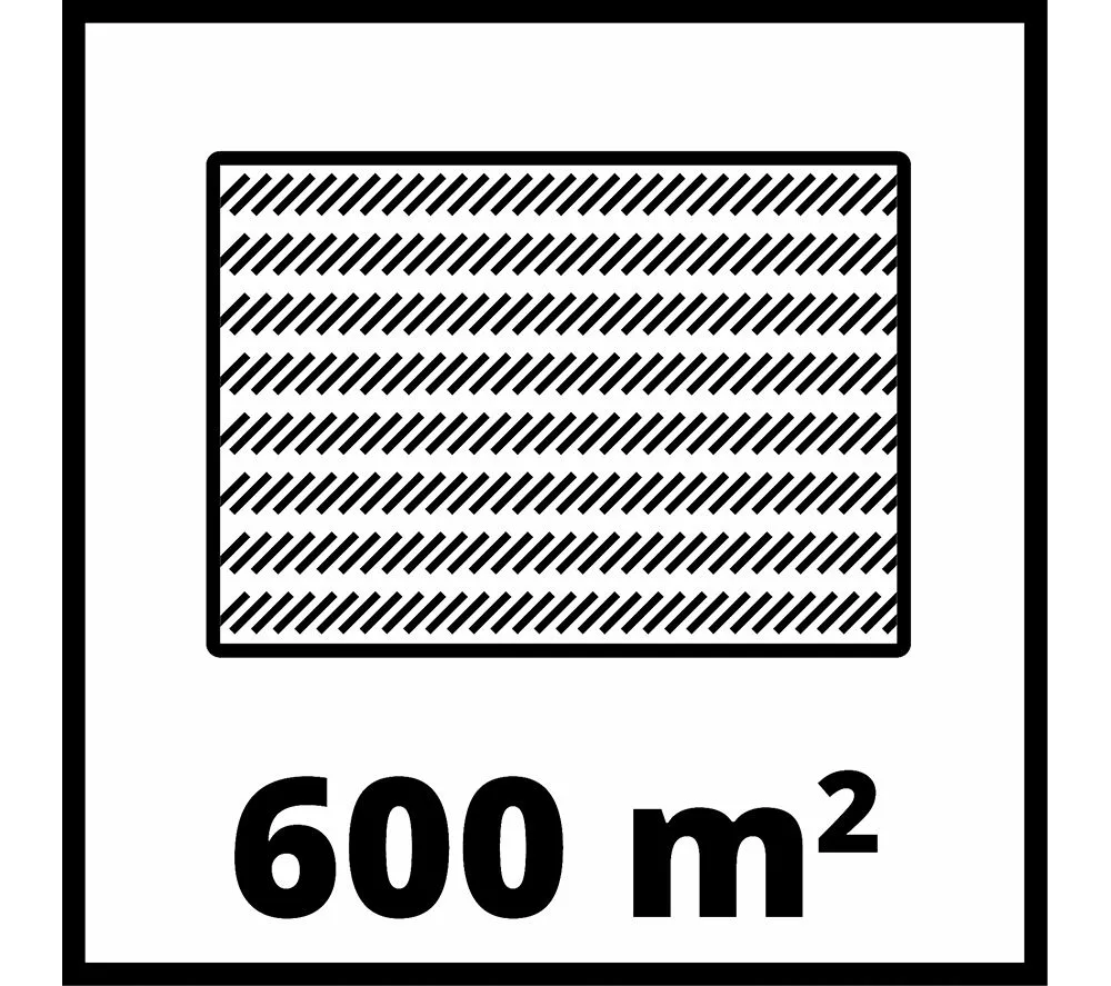 EINHELL GE-CM 43 Li M Cordless Rotary Lawn Mower - Red & Black