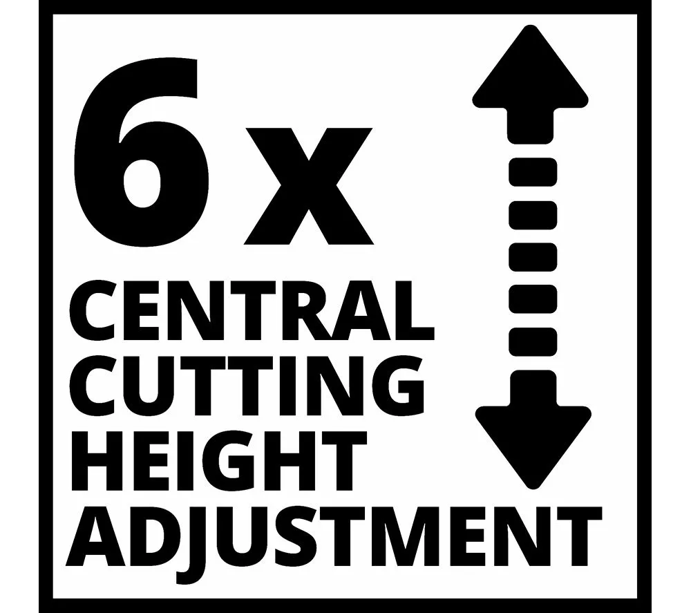 EINHELL GE-CM 43 Li M Cordless Rotary Lawn Mower - Red & Black