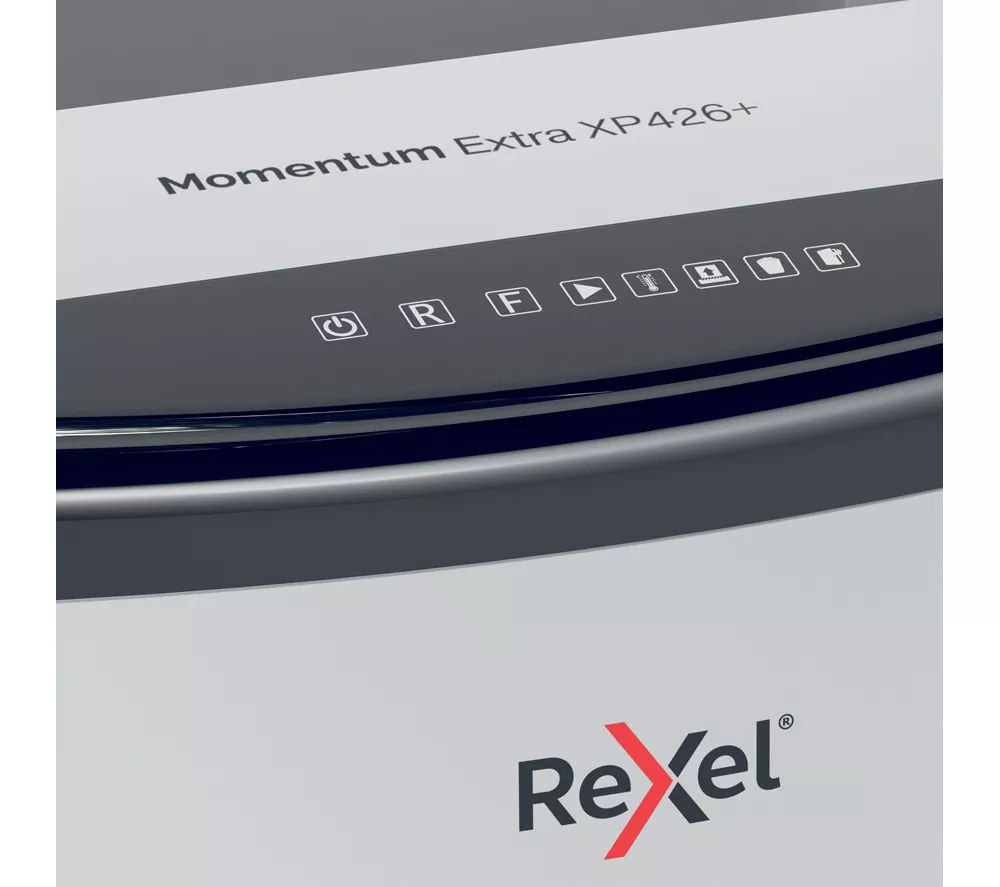 REXEL Momentum Extra XP426+ Cross Cut Paper Shredder