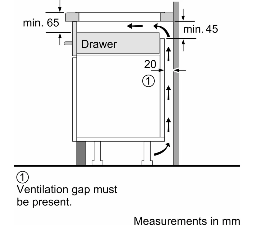 BOSCH Series 4 PIE631BB5E 59 cm Electric Induction Hob - Black