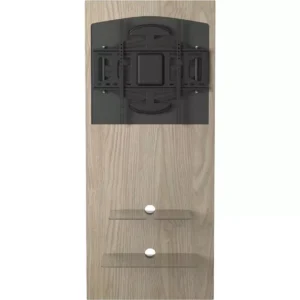 ALPHASON Mercury 600 mm TV Stand with Bracket - Light Oak