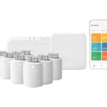TADO Wireless Smart Thermostat Starter Kit V3+ with 8 Smart Radiator Thermostats