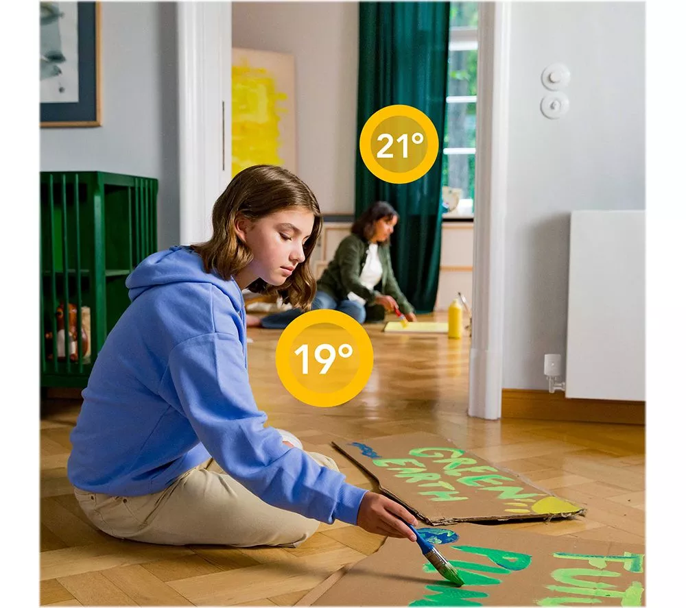 TADO Wireless Smart Thermostat Starter Kit V3+ with 8 Smart Radiator Thermostats - Image 9