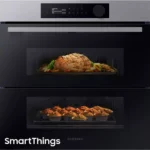 SAMSUNG Series 5 Dual Cook Flex NV7B5755SAS U4 Electric Pyrolytic Smart Oven - Stainless Steel