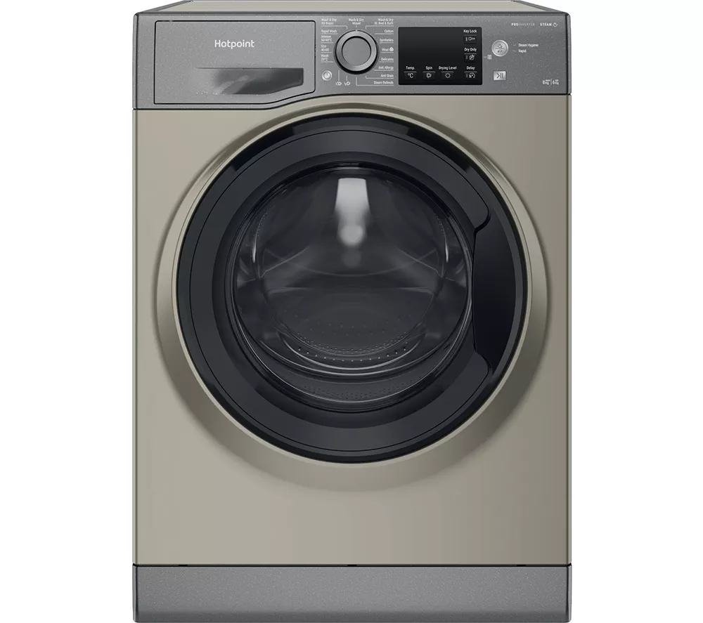 HOTPOINT NDB 8635 GK UK 8 kg Washer Dryer - Graphite