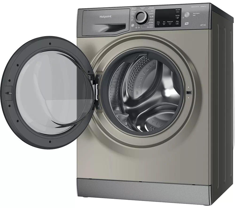 HOTPOINT NDB 8635 GK UK 8 kg Washer Dryer - Graphite