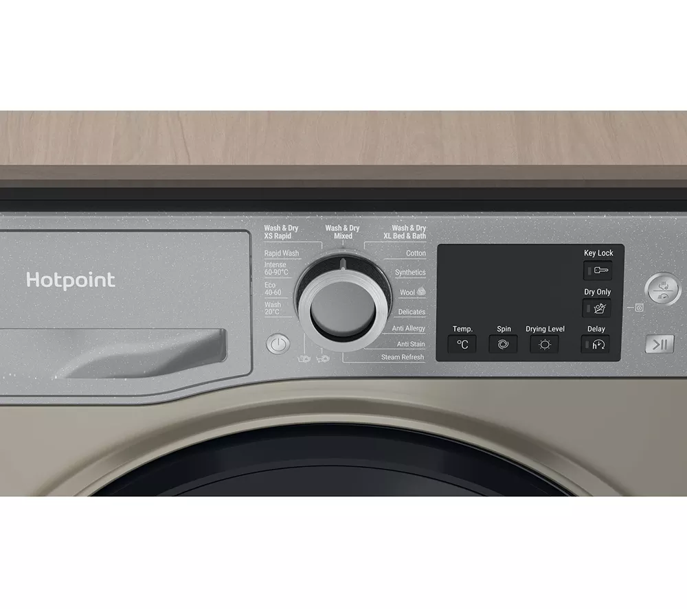 HOTPOINT NDB 8635 GK UK 8 kg Washer Dryer - Graphite
