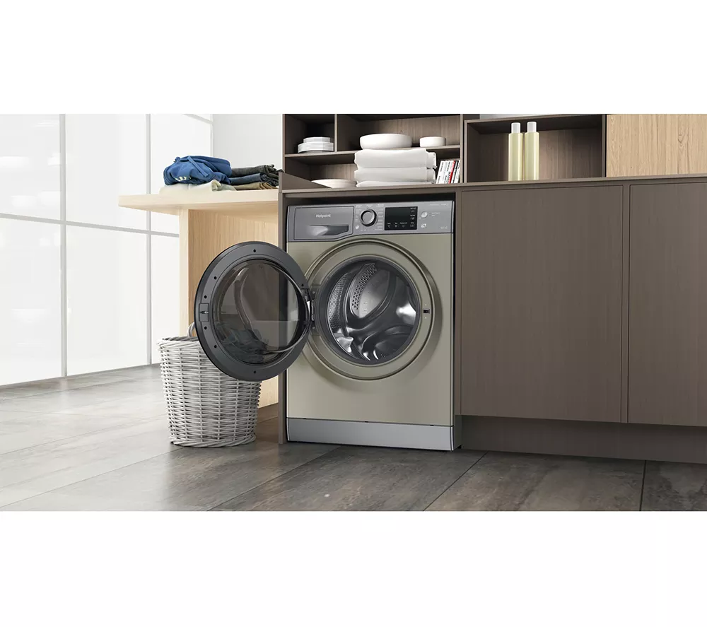 HOTPOINT NDB 8635 GK UK 8 kg Washer Dryer - Graphite