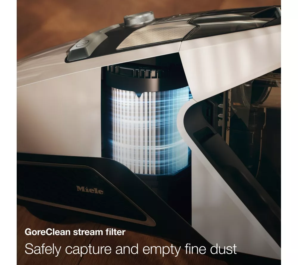 MIELE Blizzard CX1 Cat & Dog PowerLine Cylinder Bagless Vacuum Cleaner - Grey