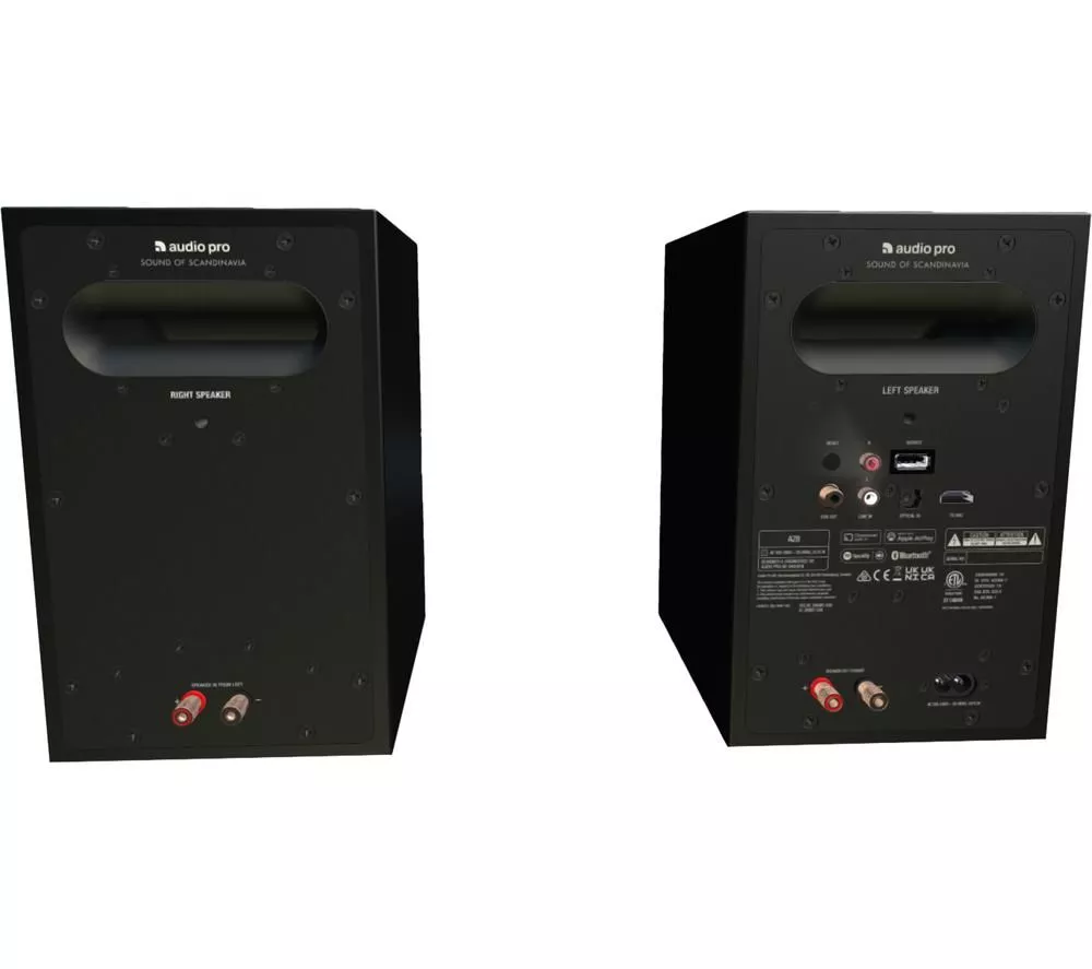 AUDIO PRO A28 Wireless Multi-room Speakers - Black