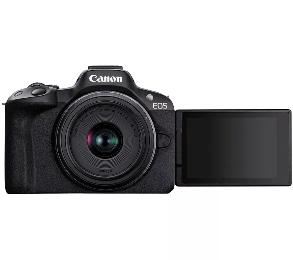 CANON EOS R50 Mirrorless Camera with RF-S 18-45 mm f 4.5-6.3 IS STM Lens - Image 2