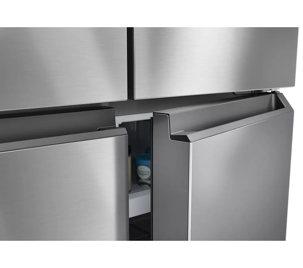 HAIER HCR3818EWMM Fridge Freezer - Platinum Inox - Image 20