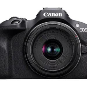 CANON EOS R100 Mirrorless Camera with RF-S 18-45 mm f 4.5-6.3 IS STM Lens
