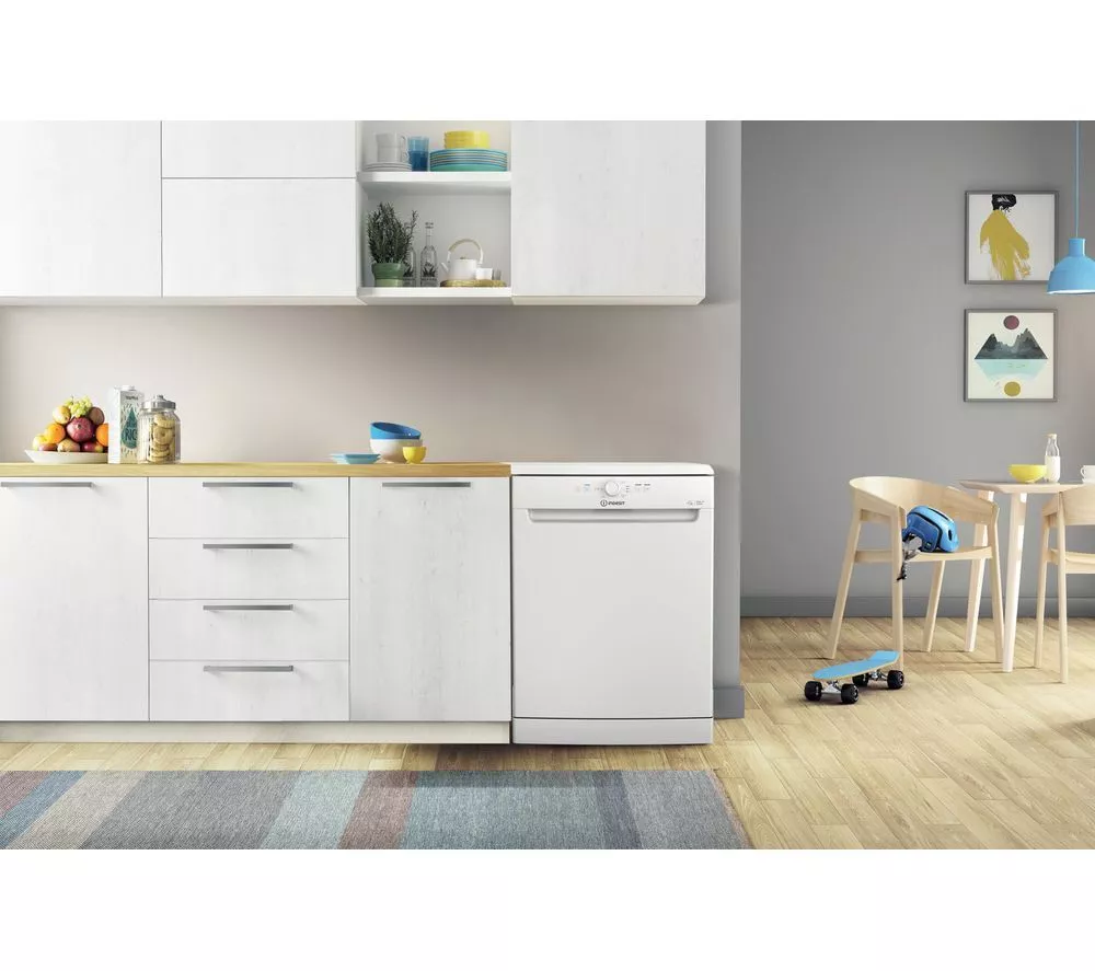 INDESIT D2FHK26UK Full-size Dishwasher - White