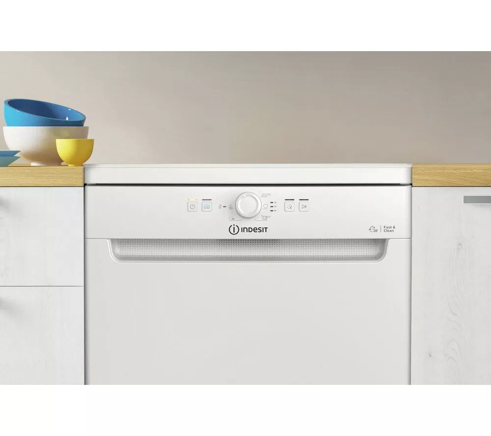 INDESIT D2FHK26UK Full-size Dishwasher - White