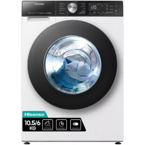 HISENSE 5S Series Auto Dosing WD5S1045BW WiFi-enabled 10.5 kg Washer Dryer - White