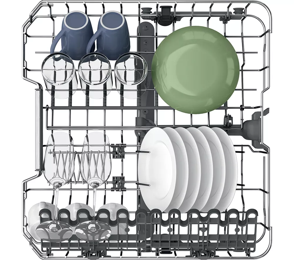 HOTPOINT Hydroforce H8I HP42 L UK Full-size Fully Integrated Dishwasher