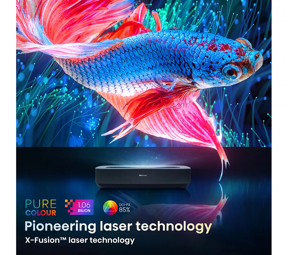 HISENSE PL1TUKSE Smart 4k Ultra HD Home Cinema Projector