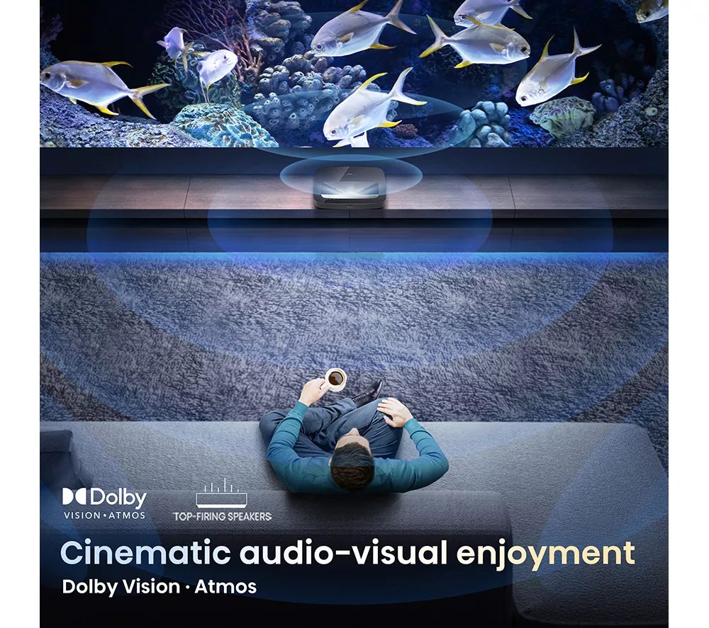 HISENSE PL1TUKSE Smart 4k Ultra HD Home Cinema Projector