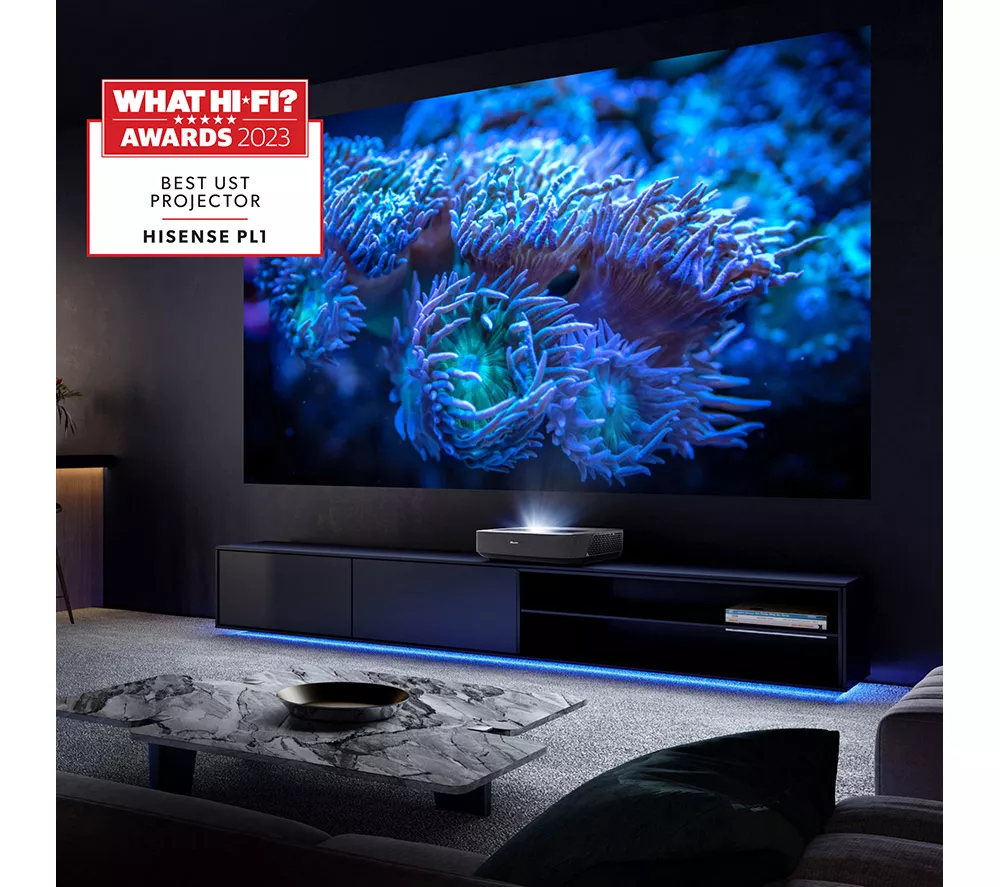 HISENSE PL1TUKSE Smart 4k Ultra HD Home Cinema Projector