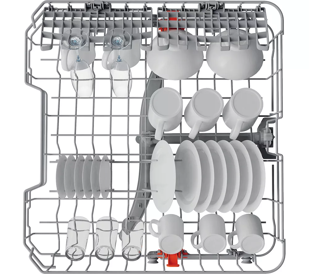 HOTPOINT H2F HL626 X UK Full-size Dishwasher - Inox