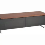 AVF Panorama PM120WB 1200 mm Reversible Top TV Stand - Walnut or Black