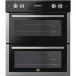 HOOVER HO7DC3UB308BI Electric Built-under Double Oven - Black & Stainless Steel