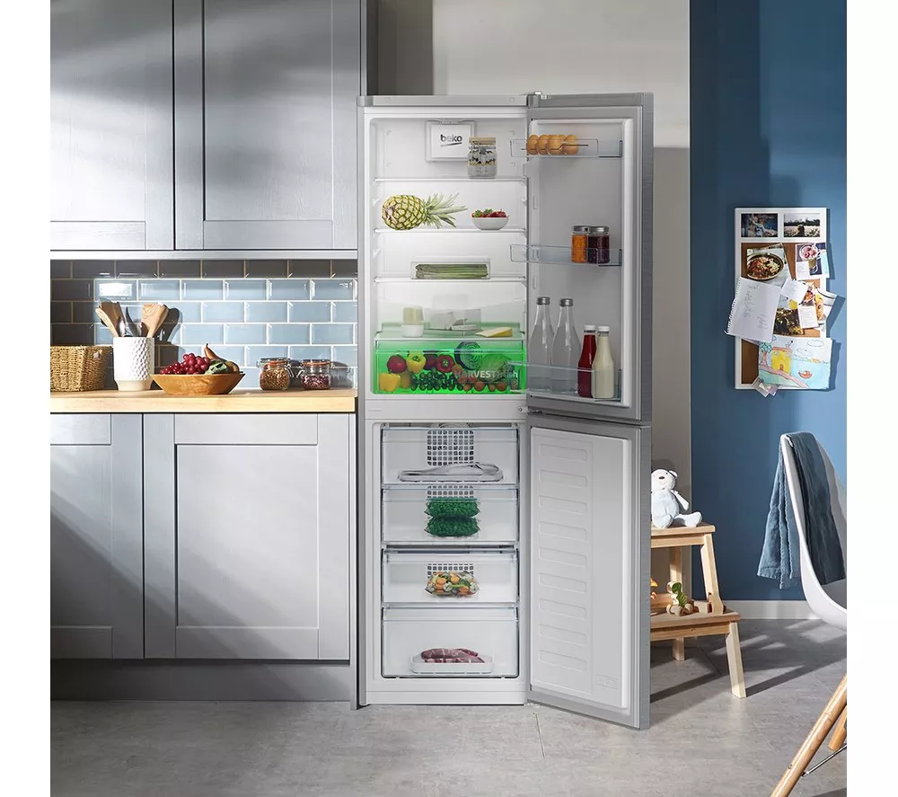 BEKO CNG4582VPS 50 50 Fridge Freezer - Stainless Steel
