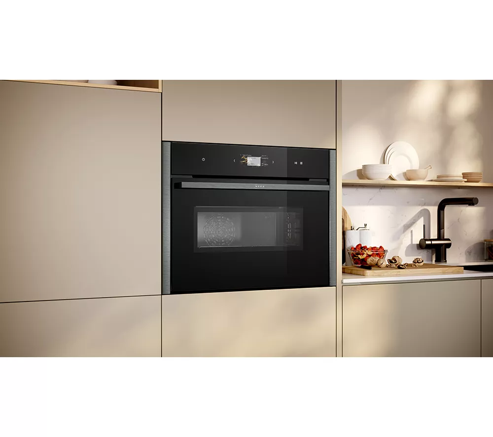 NEFF N90 C24MS71G0B Built-in Combination Microwave - Graphite - Image 6